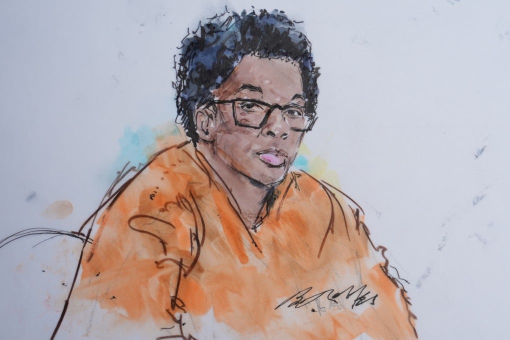 David Burke, who is known as D4vd, in court on Tuesday. Image: Bill Robles via AP