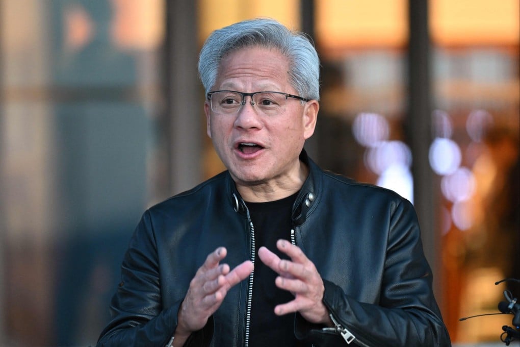Nvidia CEO Jensen Huang is reportedly meeting with US officials and lawmakers in Washington this week, while the Trump administration continues to investigate potential violations related to Nvidia’s AI chip exports to China. Photo: AFP