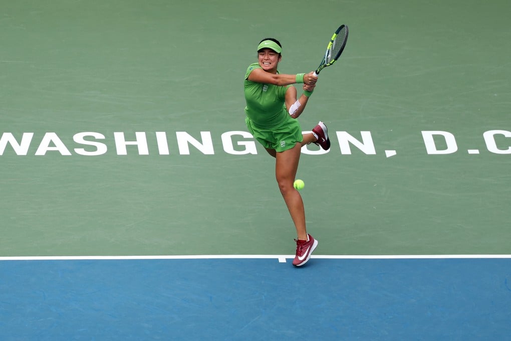 Alexandra Eala made global headlines earlier this month after beating Iga Swiatek at Wimbledon to become the first Philippines player to reach the last 16 of a grand slam. Photo: AFP