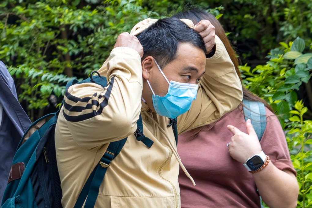 Cheng Hon-sze attends the trial at Tsuen Wan Court in June. Photo: Brian Wong