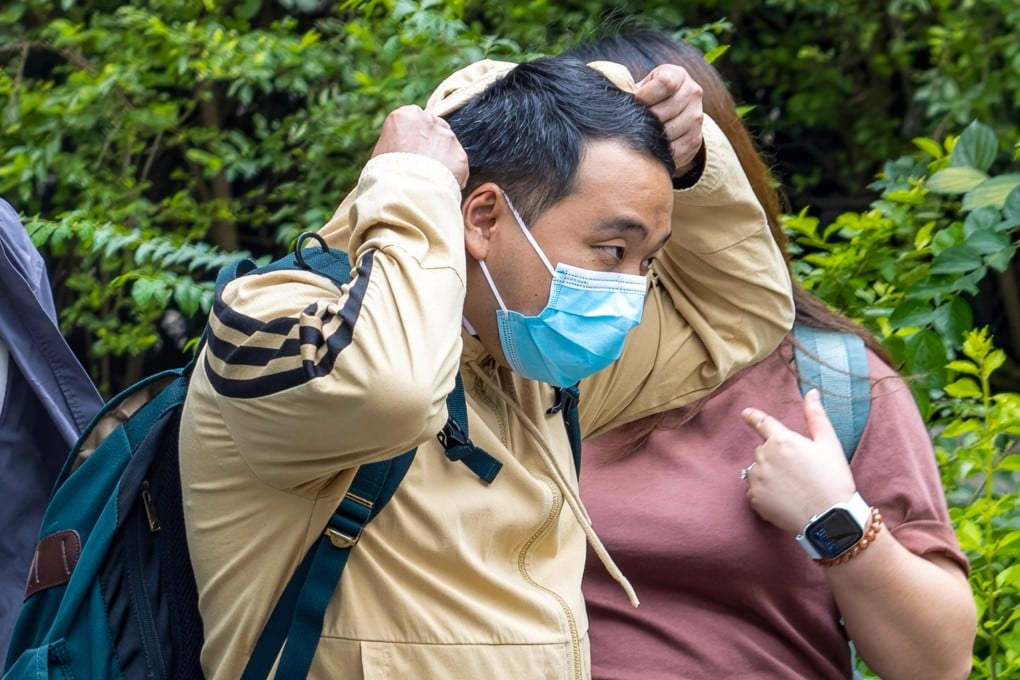Cheng Hon-sze attends the trial at Tsuen Wan Court in June. Photo: Brian Wong