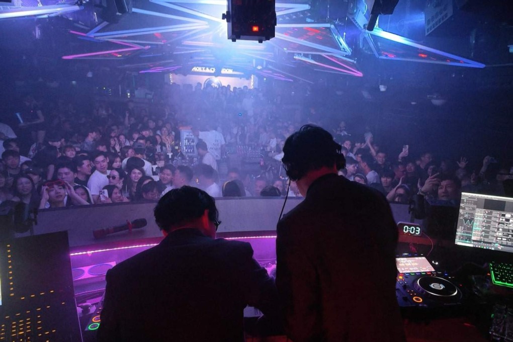 DJs Ink and Ballshing play to a crowded dance floor at Boomerang. The club will host a Latin rave on August 1. Photo: Beat Friday