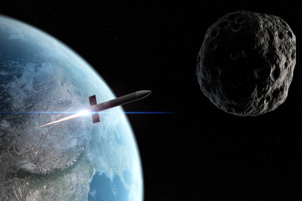 Chinese engineers are developing a two-pronged method to destroy an asteroid on a collision course with Earth using a powerful nuclear bomb. Photo: Getty Images