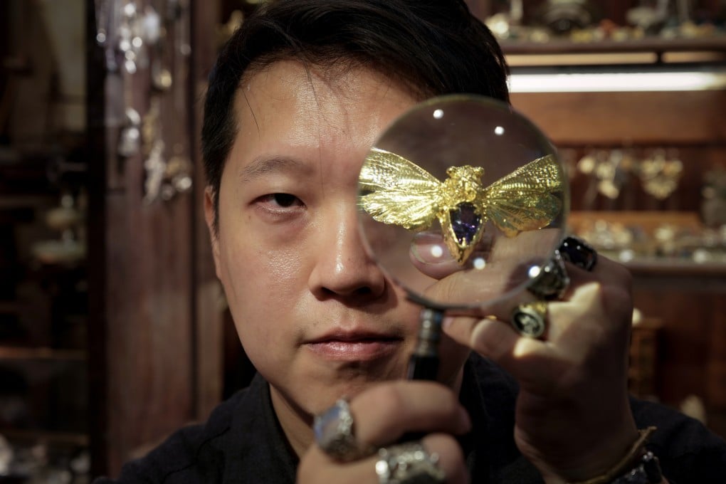 Yeung Sau-lun is the founder of The Polska Traveller, an independent jewellery maker in Hong Kong that transforms flowers, found objects and memories into timeless wearable art. Photo: Dickson Lee