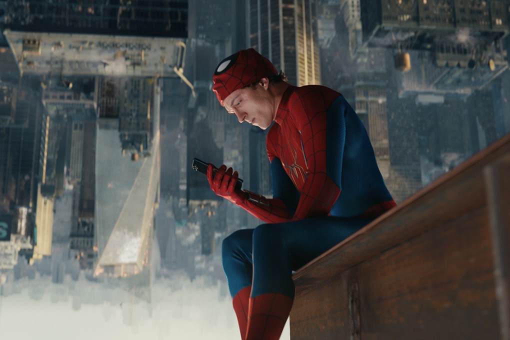 Tom Holland in a still from Spider-Man: Brand New Day. Sony hopes the film’s more human elements will drive it to success. Photo: Sony Pictures via AP