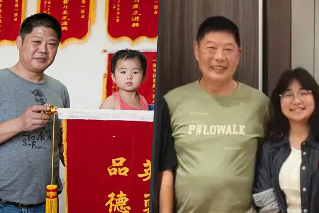 Sixteen years after her dramatic rescue, newly admitted Peking University student Zheng celebrated her milestone alongside her selfless saviour. Photo: The Paper