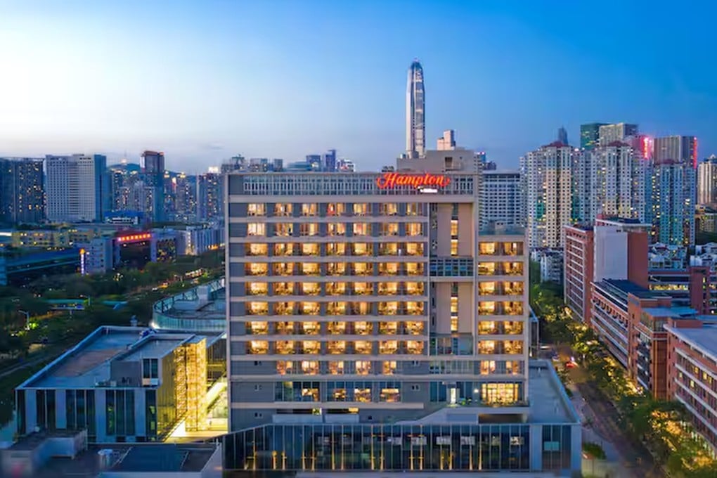 Hilton’s upper-midscale Hampton brand has expanded rapidly in Shenzhen, with a footprint of 17 properties to date. Photo: Handout