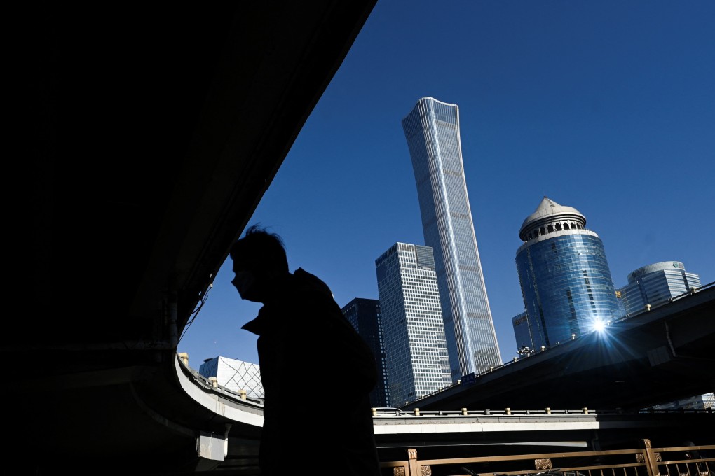China’s debt-to-GDP ratio slipped 1.1 percentage points to 308.2 per cent, according to a Beijing-based think tank. Photo: AFP