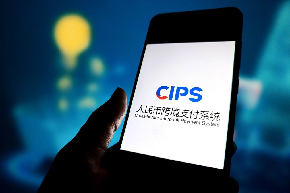 A CIPS logo is displayed on a smartphone. Photo: CFOTO/Future Publishing via Getty Images