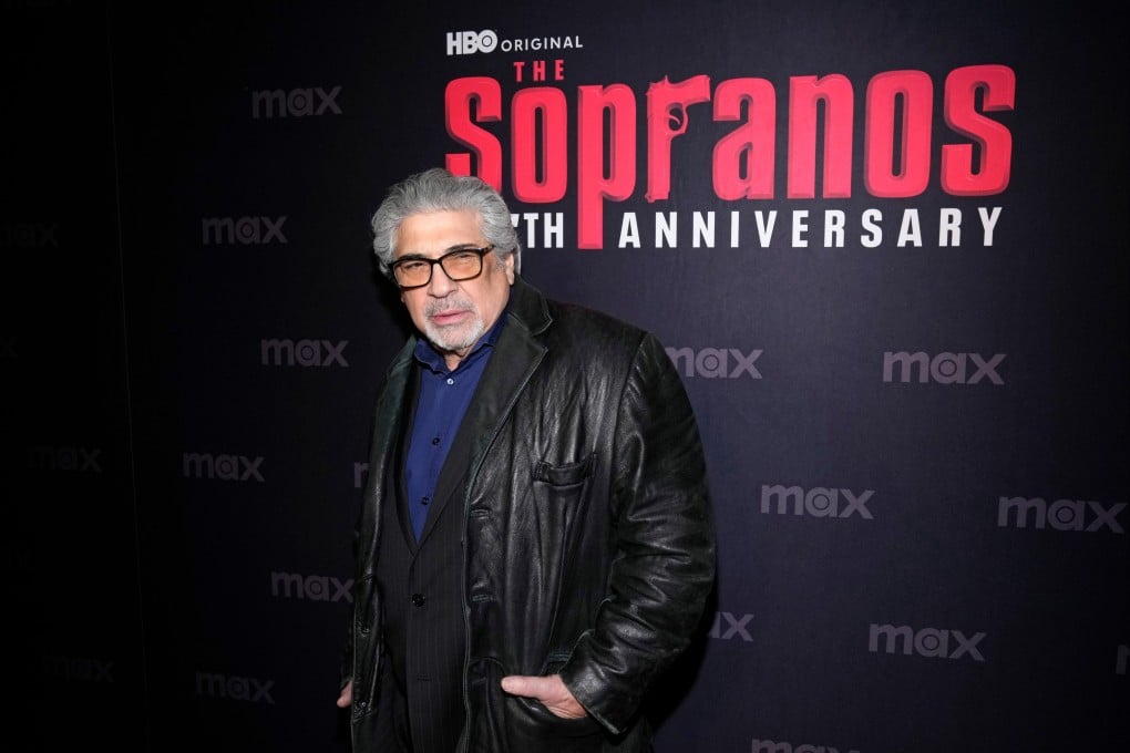 Vincent Pastore attends The Sopranos 25th anniversary celebration in New York in 2024. The actor died on Saturday at the age of 80. Photo: AP
