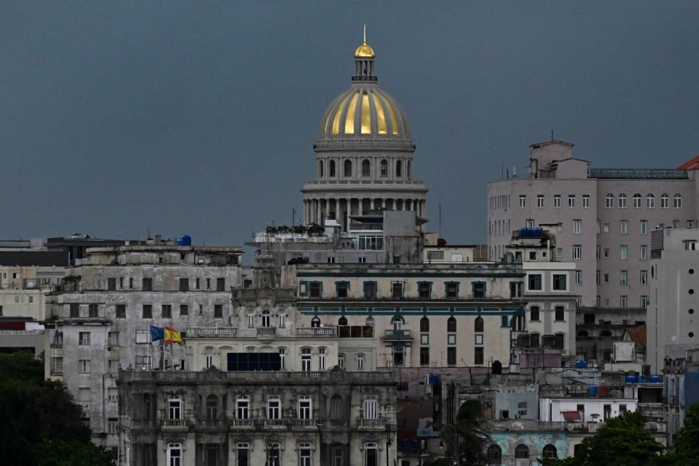 Havana during a nationwide power outage on July 10. Cuba's electricity grid collapsed late on Sunday, following three other nationwide blackouts in July. Photo: AFP