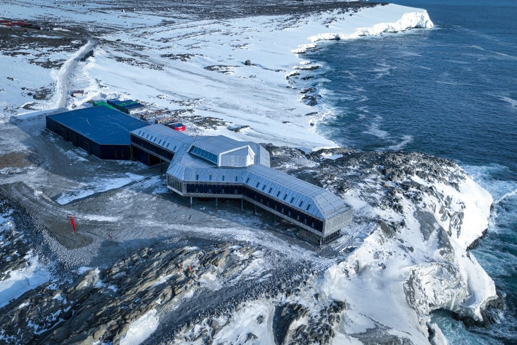 Qinling Station, China’s newest base in Antarctica, is mainly powered by clean energy. Photo: Xinhua