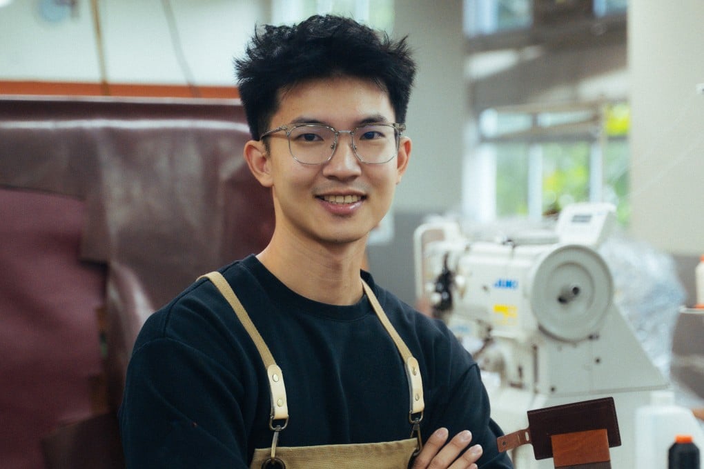 Malaysian leather worker Fong Zi Xian first founded Tyde Goods in 2014. Beyond its own signature designs, the company now provides monogrammed gifts, bespoke customisation, corporate merchandise and bulk-order services, and notably runs frequent hands-on workshops where customers learn the craft first-hand. Photo: Fong Zi Xian