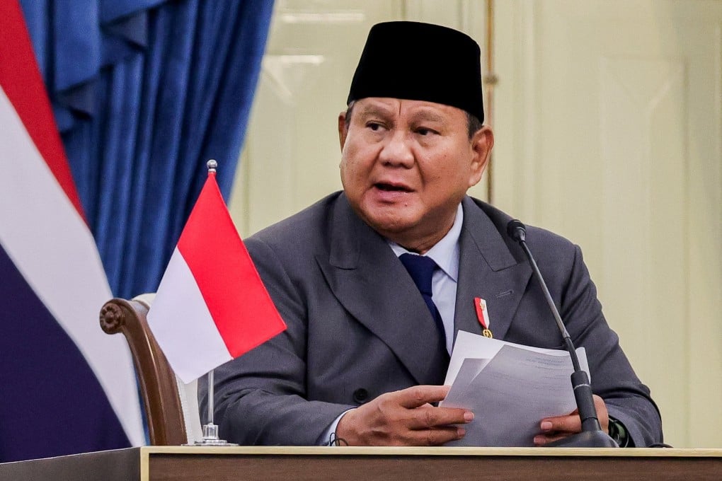 Indonesia’s President Prabowo Subianto. Photo: Reuters
