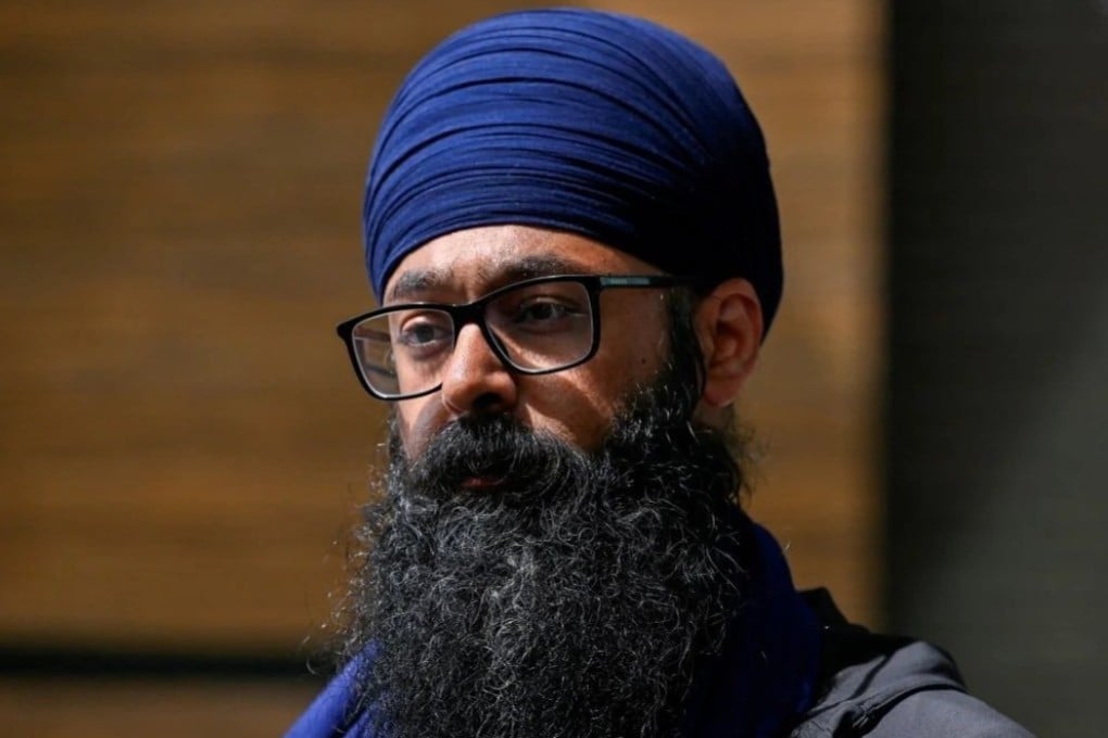 Sikh activist Moninder Singh in 2023. Photo: Reuters