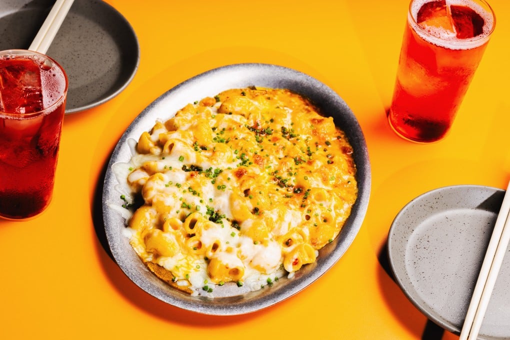 Lazy Suzy’s mac n’ cheese contains all the elements of the classic, plus something a little extra: the flavours of mapo tofu. Photo: Jocelyn Tam