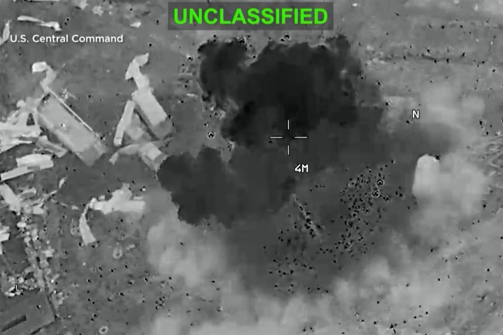 American forces launch strikes against Iran on July 22. Some 88 per cent of respondents to a nationwide survey believed the US had not achieved its war goals. Photo: AFP/US Central Command