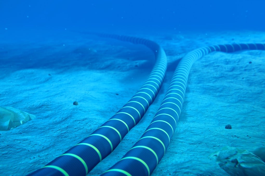 Underwater fibre-optic cables carry about 99 per cent of global intercontinental data. Photo: Shutterstock
