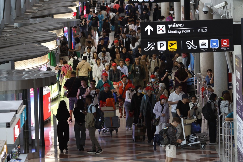 The incident happened at Bangkok’s Suvarnabhumi Airport, the biggest and busiest such facility in Thailand. Photo: EPA