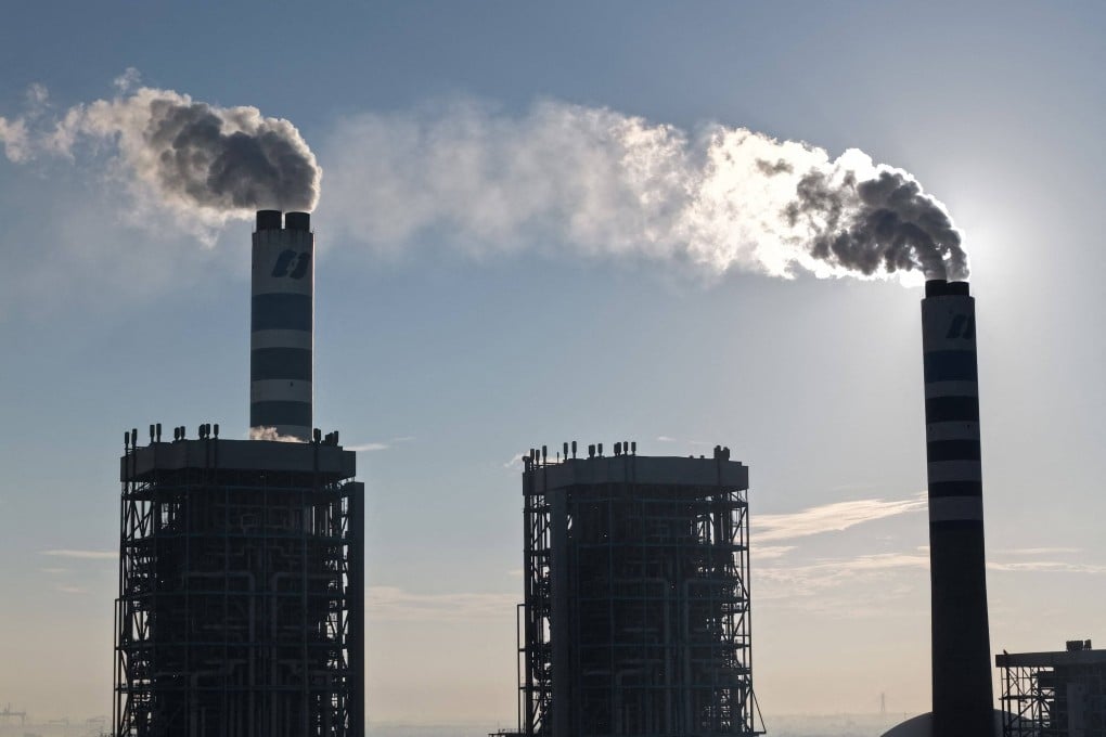 A coal-fired power plant in eastern China's Zhejiang province on July 15. Photo: AFP