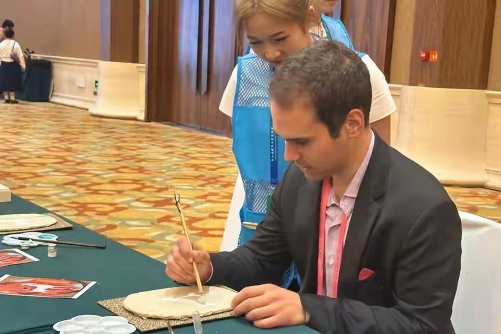 Edward Kuperman was one of three new hires at the Dunhuang Convergence Media Centre. Photo: Weibo