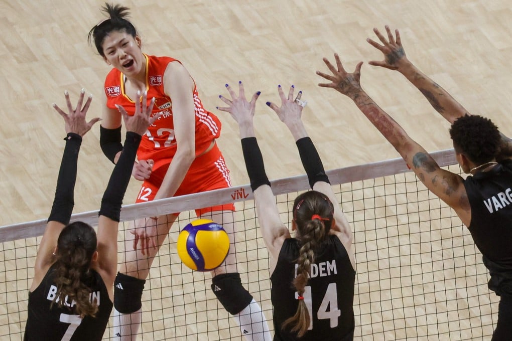 Li Yingying in action for China against Turkey at the 2024 Volleyball Nations League event in Hong Kong. Photo: Yik Yeung-man