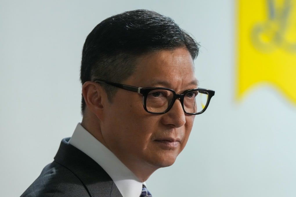 Secretary for Security Chris Tang has also accused the HKJA of running a “black box” election. Photo: Sam Tsang