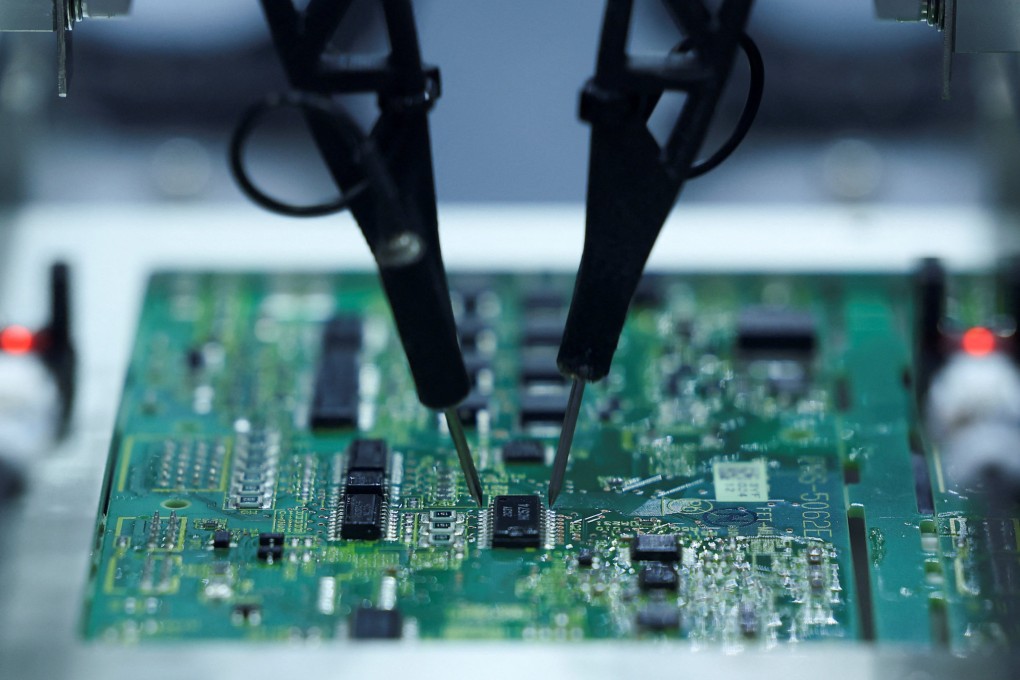 Robots assemble chips during Semicon Southeast Asia 2026 in Kuala Lumpur on May 5. Photo: Reuters