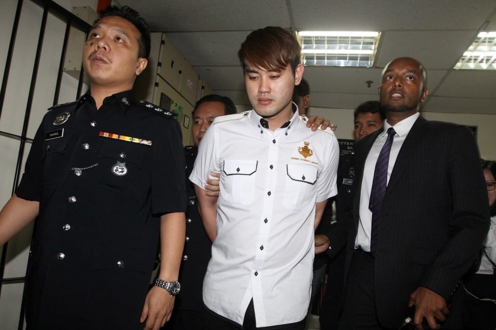 Malaysian fugitive businessman Nicky Liow is brought to court in 2021. Photo: Weibo