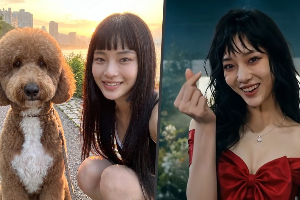 Fang's appeal lies in her relatable nature; she lives an ordinary life, keeps a pet, and feels like a real young woman. Photo: SCMP composite/Douyin