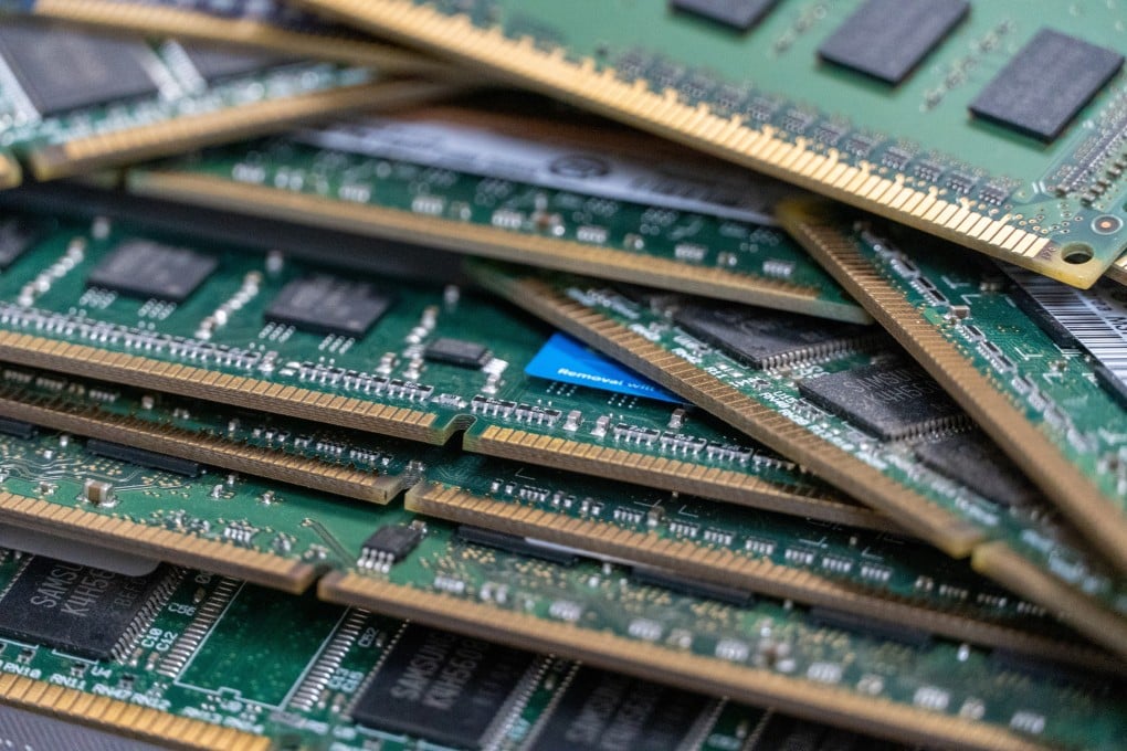 Image of multiple DDR4 and DDR5 RAM boards taken at recycling site. Photo: Shutterstock