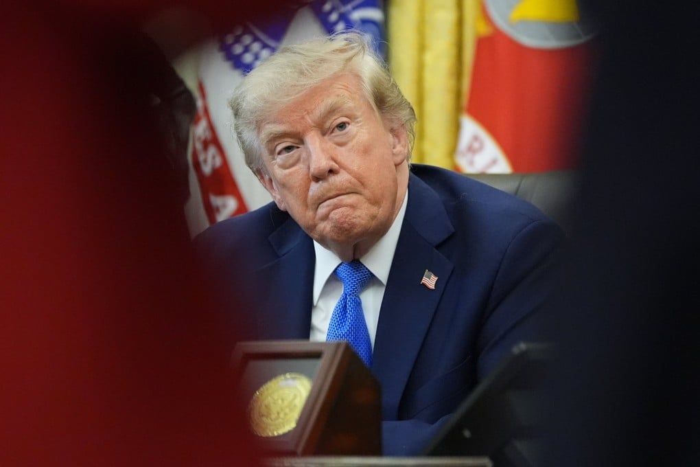 US President Donald Trump in the Oval Office. Photo: AP