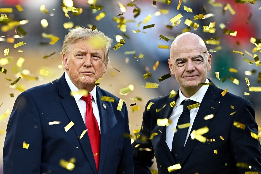 Donald Trump, who was awarded the first Fifa Peace Prize by Gianni Infantino before this year’s World Cup, warned that removing the 56-year-old Swiss lawyer would be a costly move. Photo: Reuters