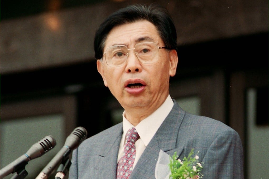 Zhu Senlin speaks at the opening ceremony of the 78th China Export Commodities Fair when he was governor of Guangdong in 1995. Photo: SCMP