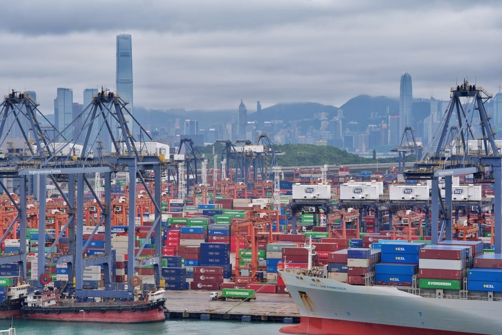 Hong Kong’s Kwai Chung Container Terminal, seen on March 4. Hong Kong’s Asean opportunity depends less on moving more containers than on attaching more high-value services to each transaction. Photo: Elson Li