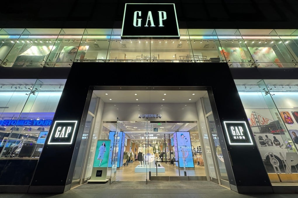 A Gap location is seen in Shanghai. Photo: Shutterstock