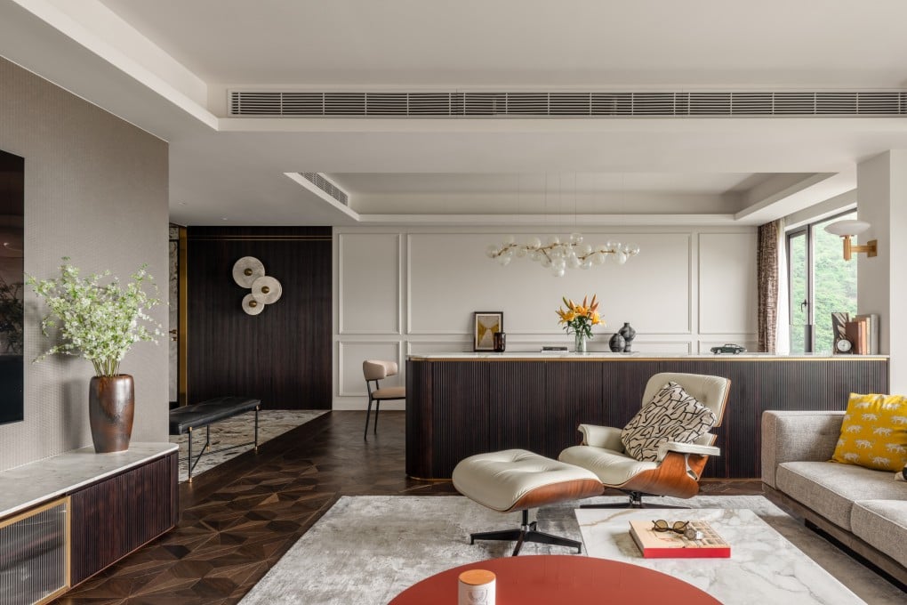 Interior design studio hoo designed this three-bedroom flat, balancing privacy and modern sophistication, in Hong Kong’s Mid-Levels. Photo: hoo