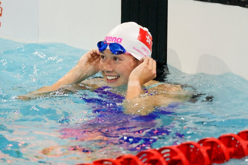 Siobhan Haughey, here competing in Shenzhen, claimed 50m and 200m freestyle golds from last weekend’s Hong Kong Open Swimming Championships. Photo: Xinhua