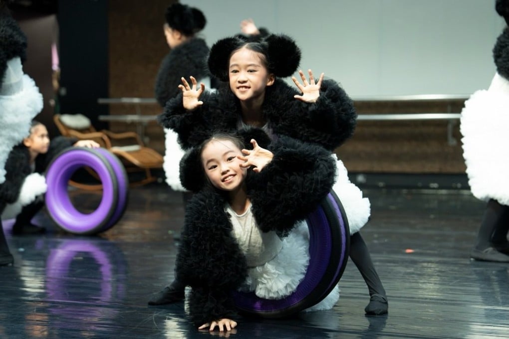 This weekend’s “Panda-rama” family dance musical at the Hong Kong Cultural Centre features young performers from the HKDance Children and Youth Troupes as well as professional dancers. Photo: Instagram/hkdancecompany