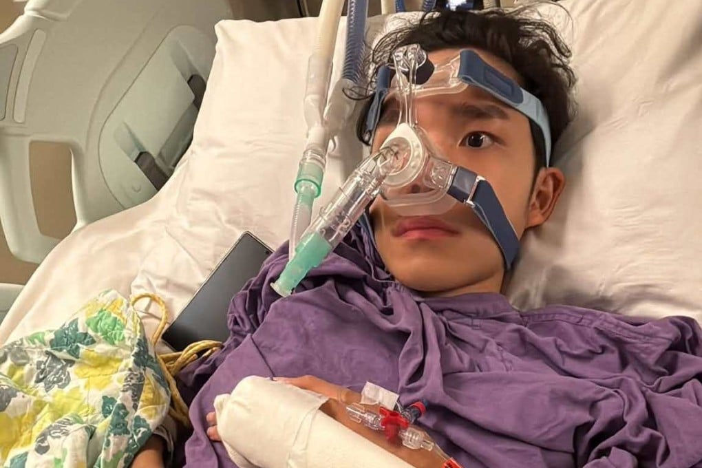 Chen Tsz-kin, who has been told people with his condition have an average life expectancy of 18, says he was recovering physically and had gained confidence after the latest health scare. Photo: Facebook