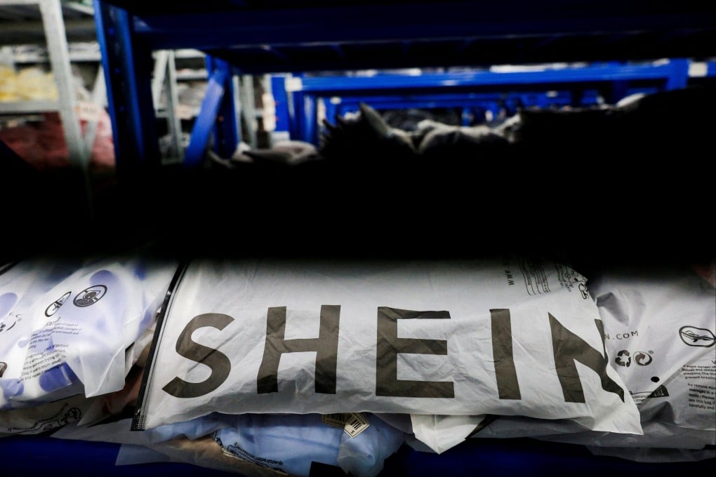 Packs of clothing are displayed at a garment factory for Shein in Panyu district, Guangzhou, Guangdong province, China, on July 27. Photo: Reuters