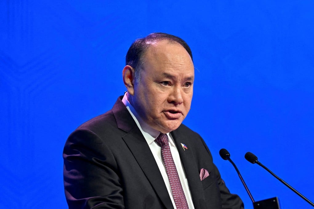 Philippine Defence Secretary Gilberto Teodoro Jnr said Beijing’s approach was a “classic squid tactic – disinformation through avoidance”. Photo: Reuters