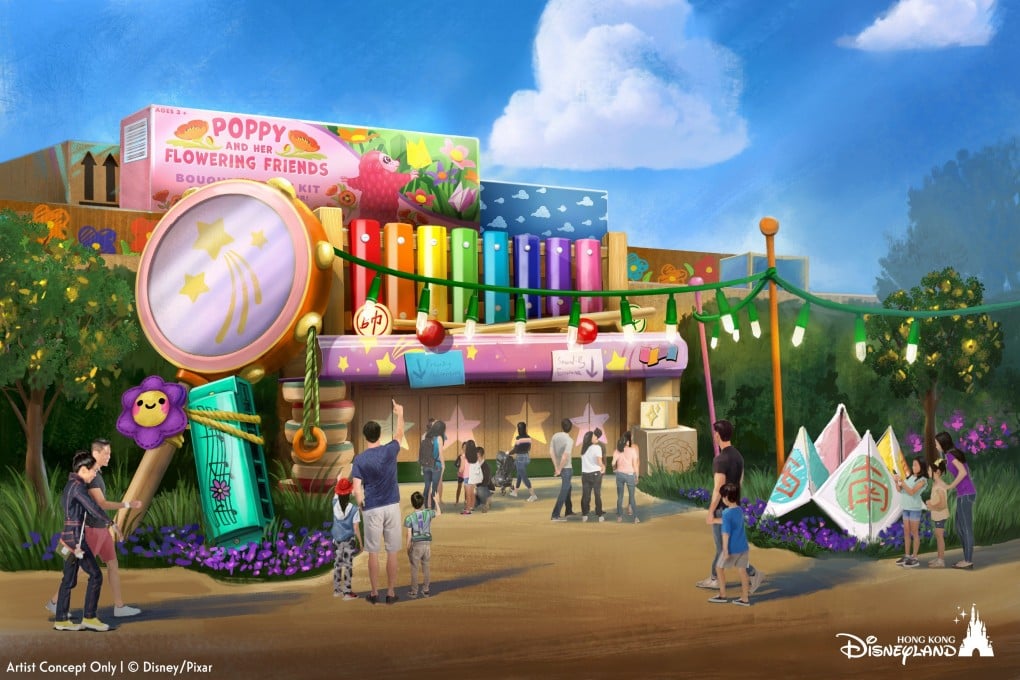 An illustration provided by Hong Kong Disneyland offers up a possible preview of Poppy. Photo: Handout
