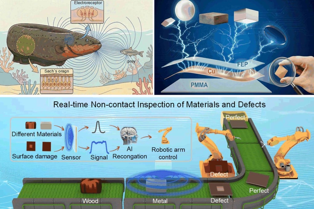 Chinese scientists have mimicked the natural radar of electric eels. Image: Zhang Weiqiang
