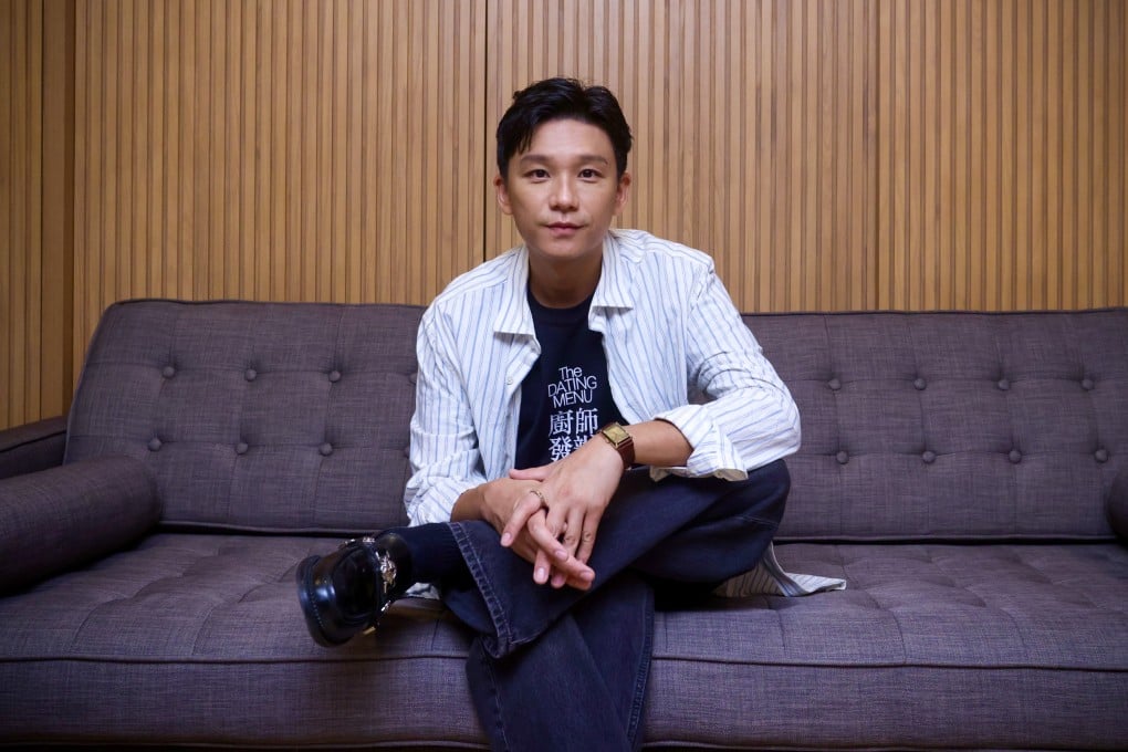 Hong Kong actor and filmmaker Siuyea Lo Chun-yip attends an interview with the South China Morning Post at the Golden Scene office in Jordan on August 10, 2026. Photo: Jonathan Wong