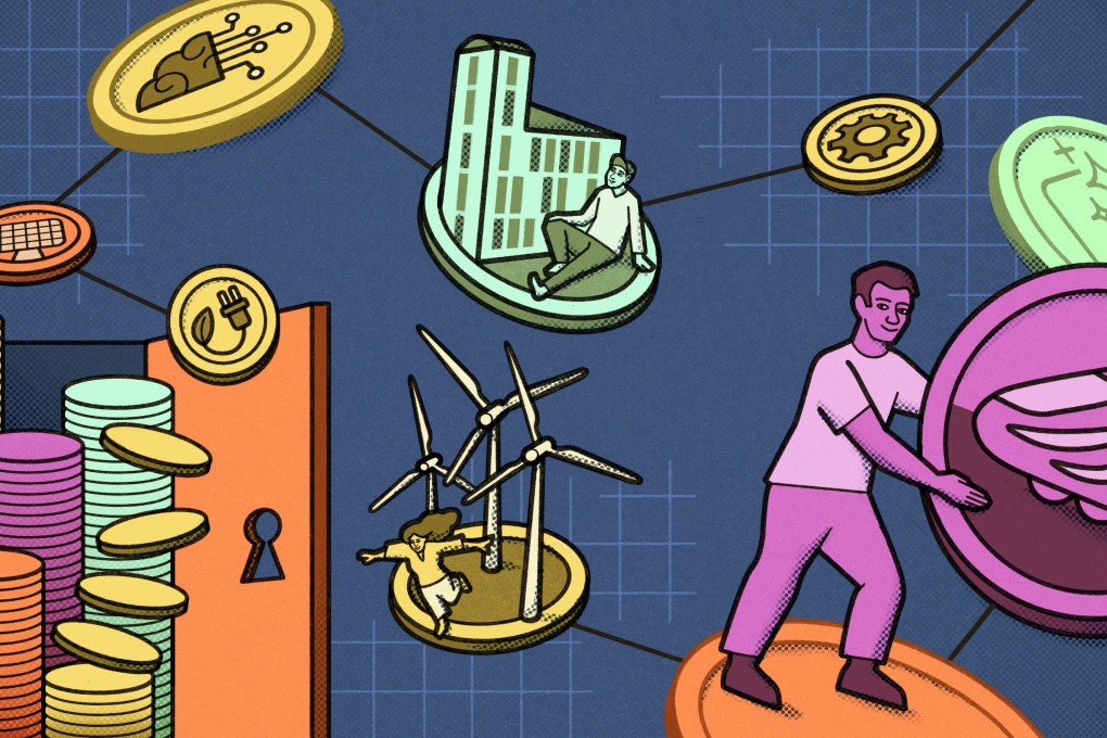 Lucrative private markets are increasingly becoming available to retail investors, though they often imply a steeper learning curve. Illustration: Kat J. Weiss