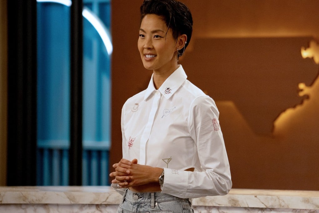 Kristen Kish in a still from season 23 of Top Chef. The host talks about her approach to the show and reflects on this season’s most talked-about moments. Photo by: Paul Cheney/Bravo via Getty Images