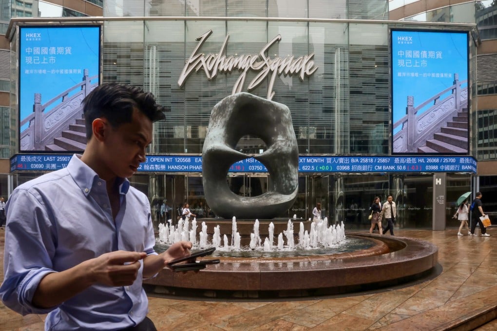 Hong Kong Exchanges and Clearing Limited in Central. Photo: Jonathan Wong