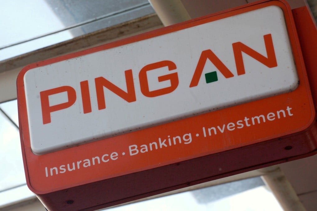 A logo of Ping An is seen outside a building in Shenzhen. Photo: Reuters