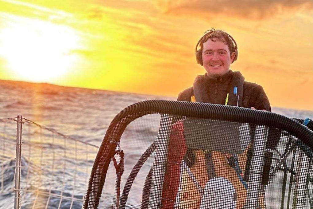 Faolan Whyte spent 11 months sailing around the world after finishing university. Photo: Handout